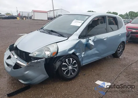 2007 Honda Fit из США, поврежденный, VIN JHMGD384X7S044600